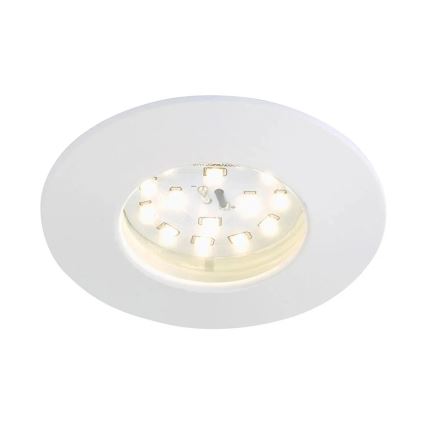 Briloner 6994-036 - 3er-Set LED-Einbauleuchten für Badezimmer, LED/5W/230V, IP44