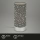 Briloner 7028-014 - Tischlampe STARRY SKY 1xE14/25W/230V grau