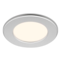 Briloner 7049014 - LED-dimmbare Badezimmer-Einbauleuchte LED/6W/230V 3000K IP44 mattchrom