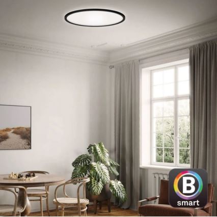 Briloner 7059-015 - Dimmbare LED-Deckenleuchte SLIM LED/22W/230V 2700-6500K Wi-Fi Tuya + Fernbedienung