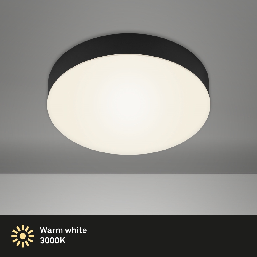 Briloner 7065-015 - LED-Deckenleuchte FLAME LED/16W/230V schwarz