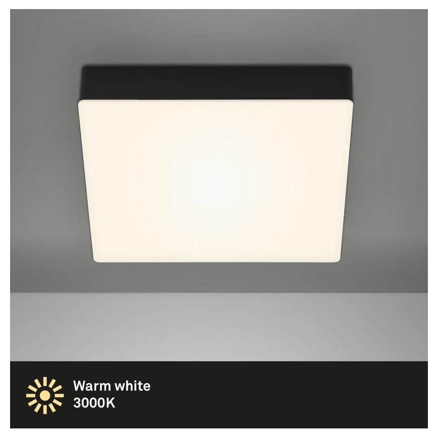 Briloner 7070-015 - LED-Deckenleuchte FLAME LED/16W/230V schwarz