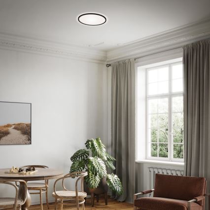 Briloner 7079-015 - LED dimmbare Deckenleuchte SLIM LED/18W/230V 2700-6500K + Fernbedienung
