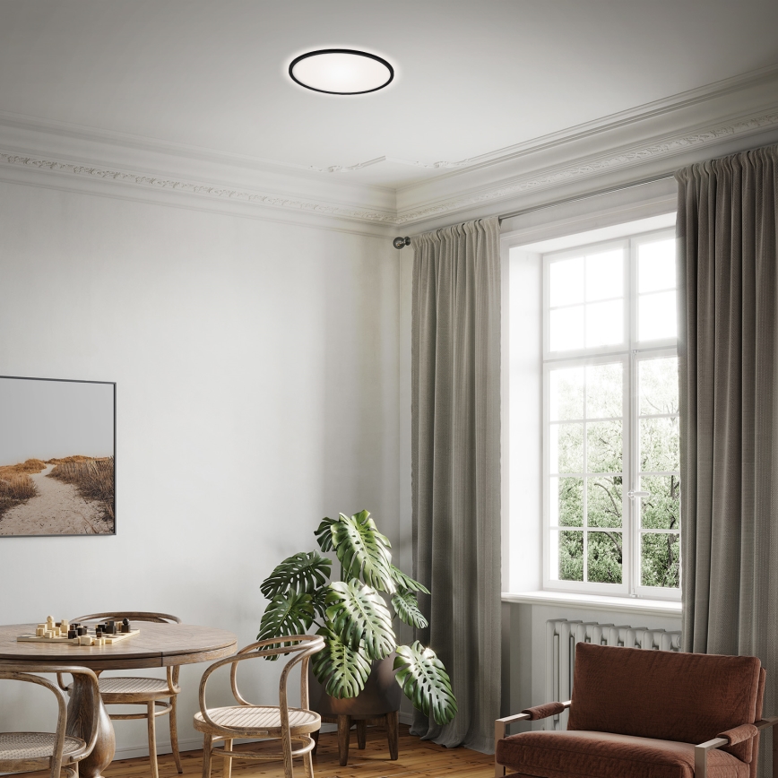 Briloner 7079-015 - LED dimmbare Deckenleuchte SLIM LED/18W/230V 2700-6500K + Fernbedienung