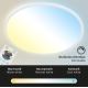 Briloner 7079-016 - Dimmbare LED-Deckenleuchte SLIM LED/18W/230V 2700-6500K + Fernbedienung
