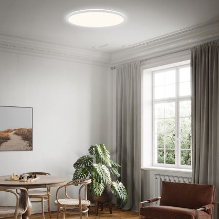 Briloner 7080-016 - Dimmbare LED-Deckenleuchte SLIM LED/22W/230V 2700-6500K + Fernbedienung