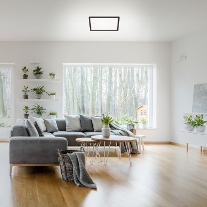Briloner 7081-015 - LED dimmbare Deckenleuchte SLIM LED/18W/230V 2700-6500K + Fernbedienung