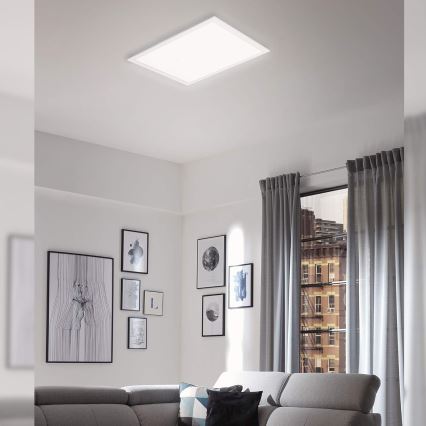 Briloner 7087-016 - Dimmbare LED-RGBW-Leuchte SMART LED/24W/230V 3000-6500K Wi-Fi Tuya + Fernbedienung