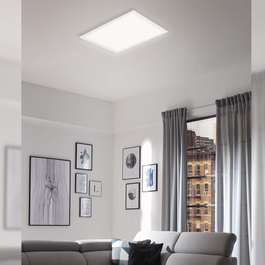 Briloner 7087-016 - Dimmbare LED-RGBW-Leuchte SMART LED/24W/230V 3000-6500K Wi-Fi Tuya + Fernbedienung