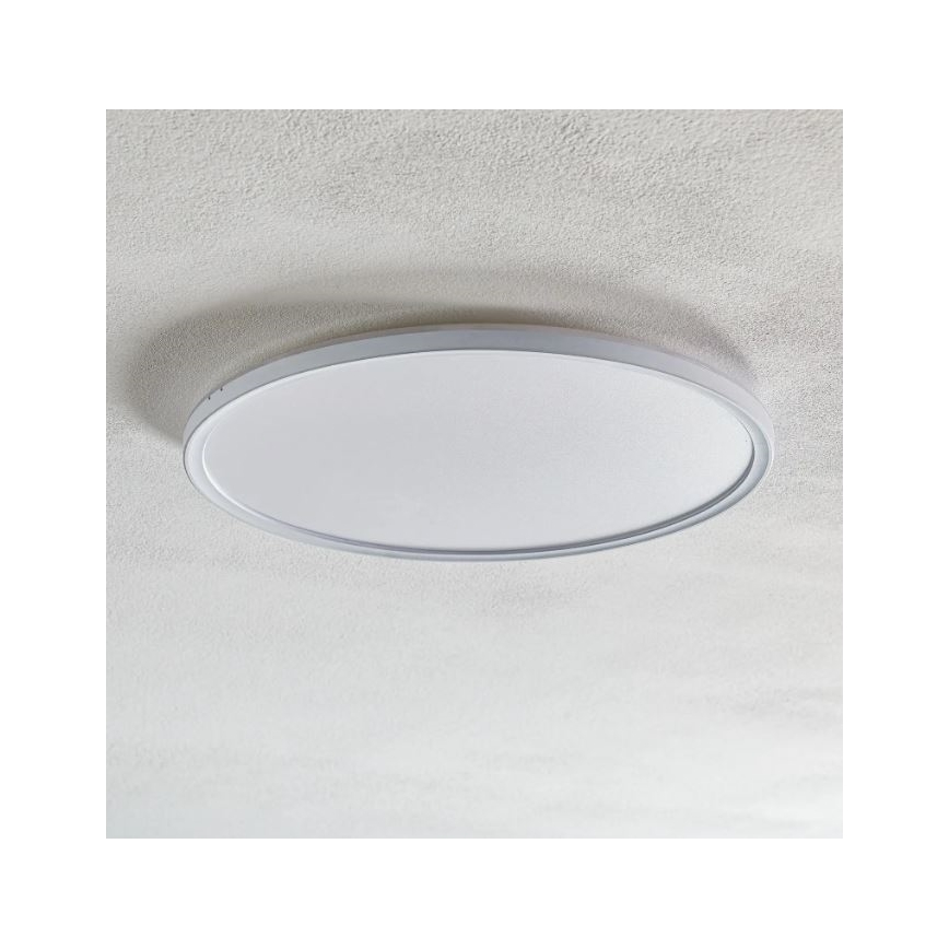 Briloner 7094-416 - Dimmbare LED-RGBW-Deckenleuchte SLIM LED/22W/230V + Fernbedienung