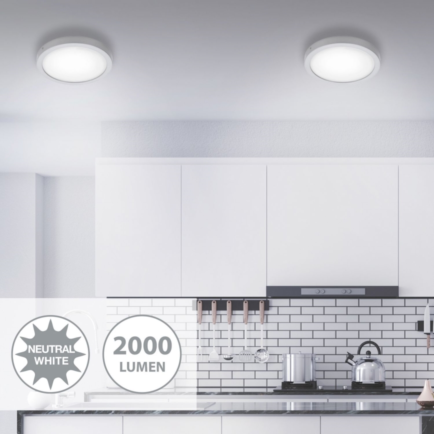 Briloner 7141-414 - LED-Deckenleuchte FIRE LED/21W/230V 4000K
