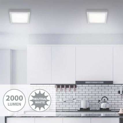 Briloner 7142-414 - LED-Deckenleuchte FIRE LED/21W/230V 4000K