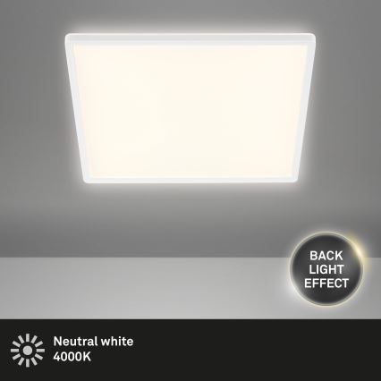 Briloner 7158-416 - LED Deckenleuchte SLIM LED/22W/230V 42x42 cm