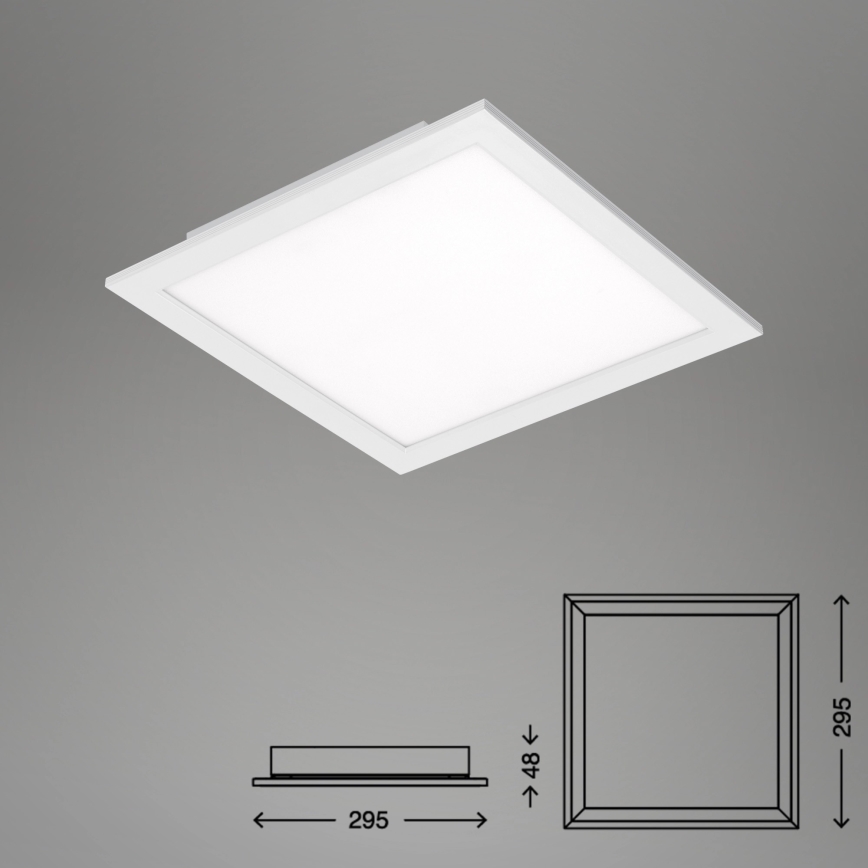 Briloner 7194-016 - LED Dimmbare Deckenleuchte SIMPLE LED/18W/230V 3000-6500K + Fernbedienung