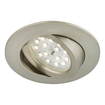 Briloner 7209-012 - LED-Einbauleuchte für Badezimmer LED/5W/230V IP23