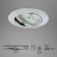 Briloner 7296-019 - Dimmbare LED-Einbauleuchte für Badezimmer LED/6,5W/230V IP23