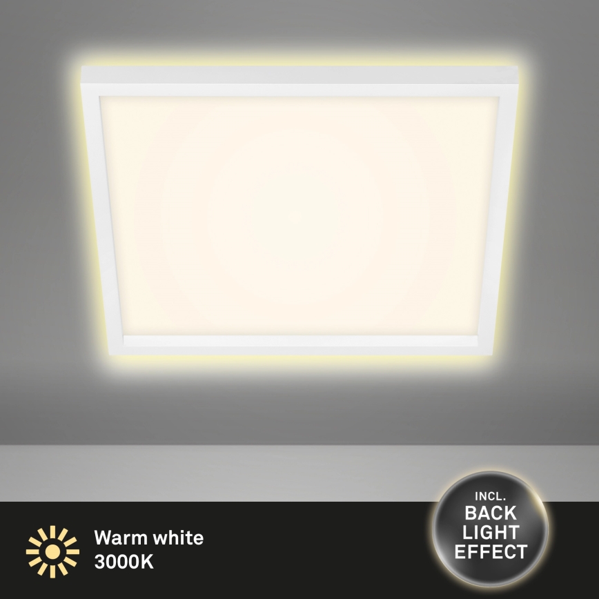 Briloner 7364-016 - LED Deckenleuchte CADRE LED/22W/230V 42,2x42,2 cm weiß