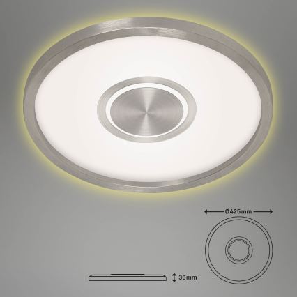 Briloner 7366-112 - LED-Deckenleuchte GEO LED/22W/230V