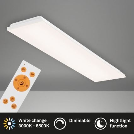 Briloner 7378-316 - Dimmbare LED-Deckenleuchte FRAMELESS LED/38W/230V 3000-6500K + Fernbedienung