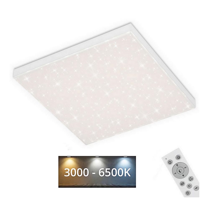 Briloner 7381-116 - Dimmbare LED-Deckenleuchte STARRY SKY LED/24W/230V 3000-6500K + Fernbedienung