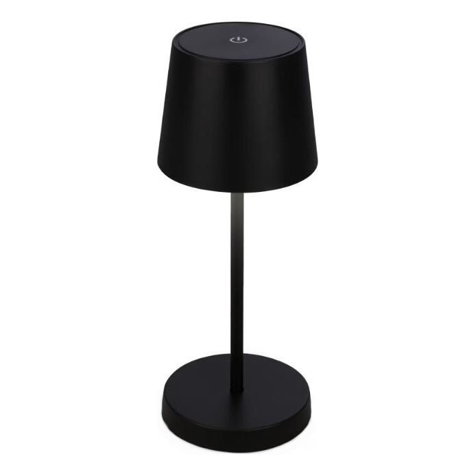 Briloner 7423015 - LED dimmbare wiederaufladbare Außen-Tischlampe LED/2,6W/5V IP44 2000 mAh schwarz