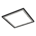 Briloner 7457-414 - LED Deckenleuchte SLIM LED/18W/230V 4000K 29x29 cm schwarz