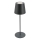 Briloner 7508015 - LED dimmbare wiederaufladbare Außen-Tischlampe 2in1 LED/2,5W/5V IP44 schwarz