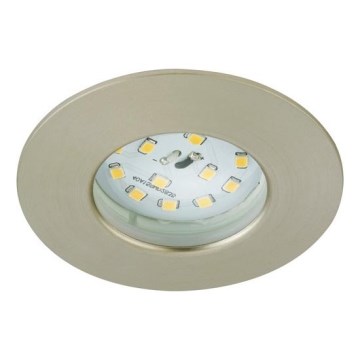 Briloner 8316-012 - LED-dimmbare Einbauleuchte für das Badezimmer, LED/5,5 W/230 V, IP44, matt-chrom