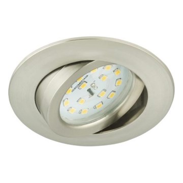 Briloner 8317-012 - LED, dimmbare Badezimmer-Einbauleuchte LED/5,5W/230V IP23 mattchrom