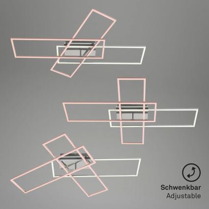 Briloner - Dimmbare LED-Aufbauleuchte FRAME LED/50W/230V