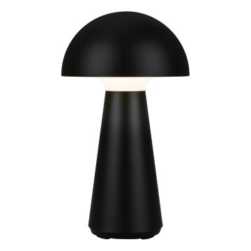 Briloner - Dimmbare, wiederaufladbare Touch-Außen-Tischlampe LED/2,6W/5V 3000K IP44 2000 mAh schwarz