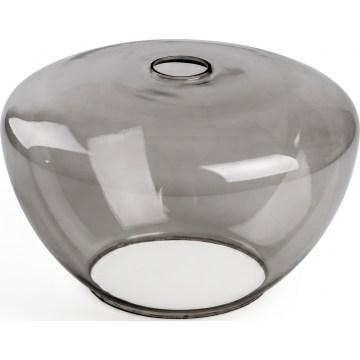 Briloner - Ersatzglas für die Leuchte SEVENTIES E27, rauchgrau