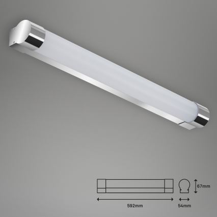 Briloner - LED-Badezimmer-Spiegelbeleuchtung SPLASH LED/10W/230V IP44