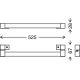 Briloner - LED-Badezimmer-Spiegelbeleuchtung SPLASH LED/10W/230V IP44