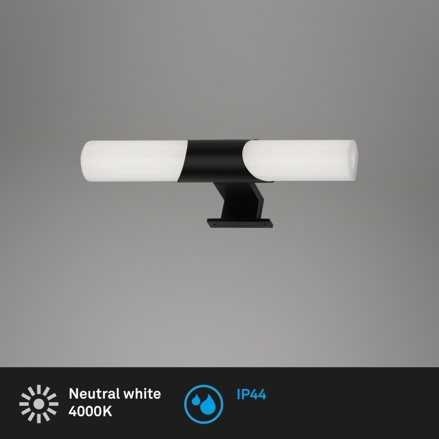 Briloner - LED-Badspiegelleuchte LED/7W/230V 4000K IP44 32 cm schwarz