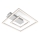 Briloner - LED-Deckenleuchte FRAME LED/22W/230V 3000K 30x32 cm matt-chrom