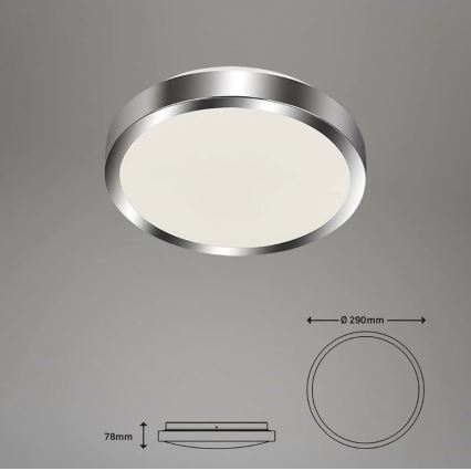 Briloner - LED-Deckenleuchte für das Badezimmer SPLASH LED/15W/230V IP44