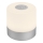 Briloner - LED, dimmbar, wiederaufladbar, Touch-Außen-Tischleuchte LED/2W/5V 2700K IP44 1200 mAh mattchrom