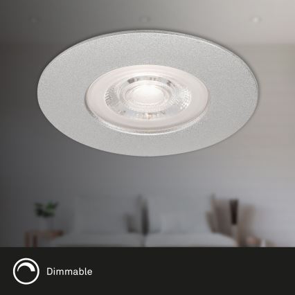 Briloner - SET 3x Dimmbare LED-Leuchte für das Badezimmer LED/4,9W/230V IP44