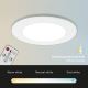 Briloner - SET 3x Dimmbare LED-Badezimmer-Einbauleuchte LED/4,8W/230V 3000-6500K IP44 + Fernbedienung