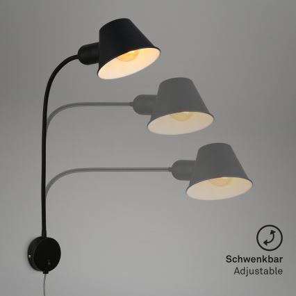 Briloner - Wandleuchte BRELLO 1xE27/10W/230V