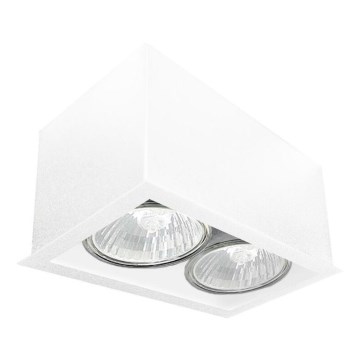 Brosline - Deckenspot 2xGU10/10W/230V weiß