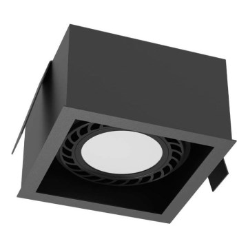 Brosline - Einbauleuchte 1xGU10/18W/230V schwarz