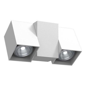 Brosline - Wandspot 2xGU10/10W/230V weiß