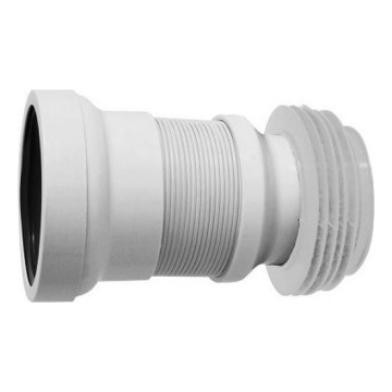 Bruckner - Flexibler Toilettenschüssel-Anschluss 21-33 cm weiß