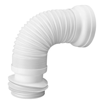 Bruckner - Flexibler Toilettenschüssel-Anschluss 27,5-55 cm weiß