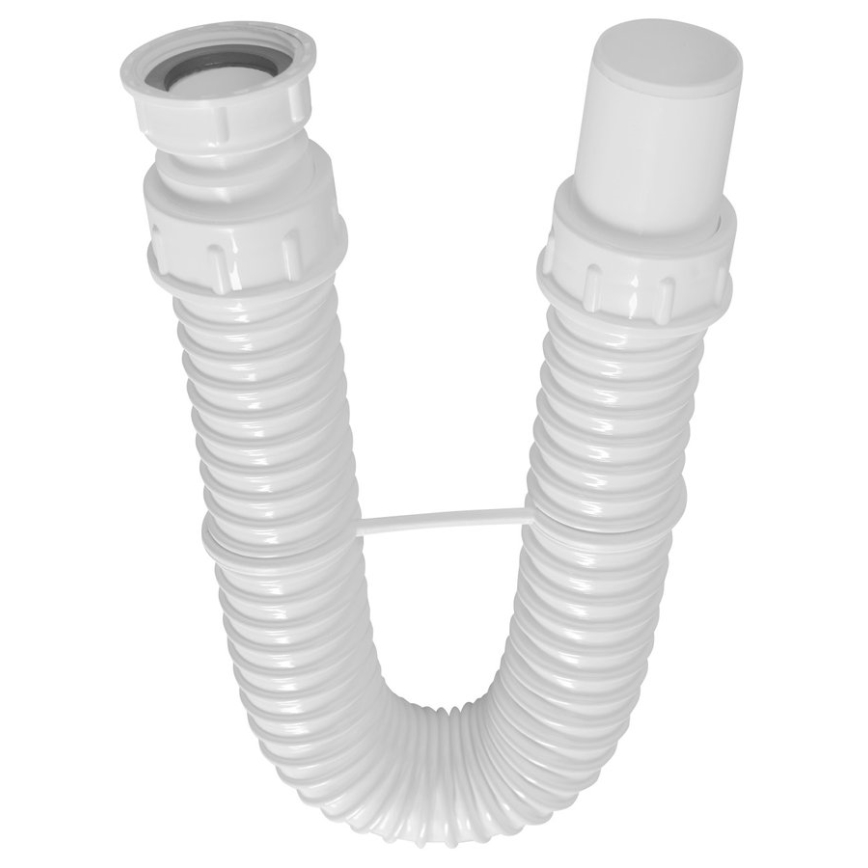 Bruckner - Flexibles Siphon DN40 weiß
