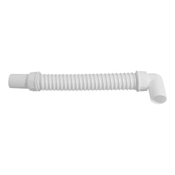 Bruckner - Flexibles Verbindungsrohr Bogen 80 cm weiß