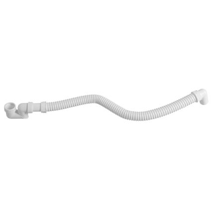 Bruckner - Flexibles Verbindungsrohr Bogen 80 cm weiß