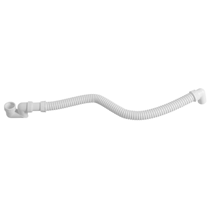 Bruckner - Flexibles Verbindungsrohr Bogen 80 cm weiß